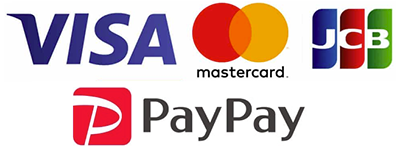 VISA MasterCard JCB PayPay